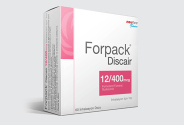 FORPACK 12/400 MCG DISCAIR INHALASYON ICIN TOZ (60 DOZ)