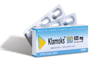 KLAMOKS 625 MG 15 TABLET