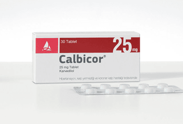 CALBICOR 25 MG 30 TABLET