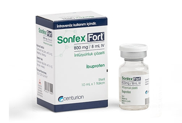 SONFEX FORT 800 MG / 8 ML I.V .INFUZYONLUK COZELTI  (1 FLAKON)