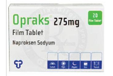 OPRAKS 275 MG 20 FILM TABLET