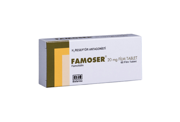 FAMOSER 20 MG 60 FILM KAPLI TABLET