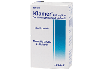 KLAMER 250 MG 100 ML SUSPANSIYON