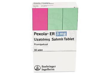 PEXOLA ER 3 MG UZATILMIS SALIMLI 30 TABLET