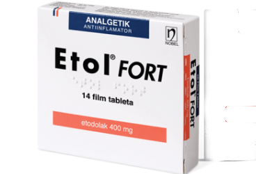 ETOL FORT 400 MG 14 FILM TABLET