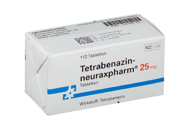 TETRABENZ 25 MG 112 TABLETS