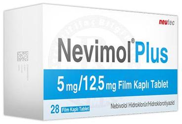 NEVIMOL PLUS 5/12,5 MG 28 FILM KAPLI TABLET