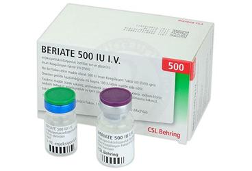 BERIATE-P FAKTOR VIII 500 IU 1 FLAKON