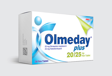 OLMEDAY PLUS 20 MG /25 MG FILM KAPLI TABLET (84 FILM KAPLI TABLET)