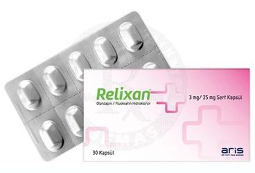 RELIXAN 3 MG/25 MG SERT KAPSUL