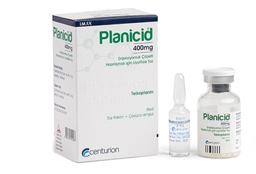 PLANICID 400 MG ENJEKSIYONLUK COZELTI HAZIRLAMAK ICIN LIYOFILIZE TOZ