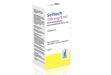 SEFTECH 100 MG/5ML ORAL SUSPANSIYON HAZIRLAMAK ICIN KURU TOZ 100 ML