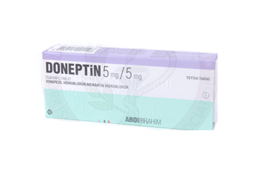 DONEPTIN 5 MG/5 MG 28 FILM KAPLI TABLET
