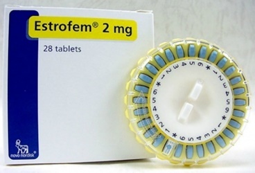 ESTROFEM  2 MG 28 TABLET