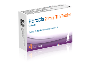 HARDCIS 20 MG 4 FILM TABLET