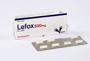 LEFOX 500 MG 7 FILM TABLET