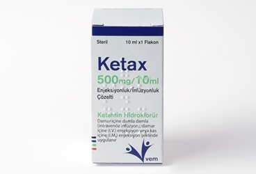 KETAX  500 MG/10 ML ENJEKSIYONLUK/INFUZYONLUK COZELTI
