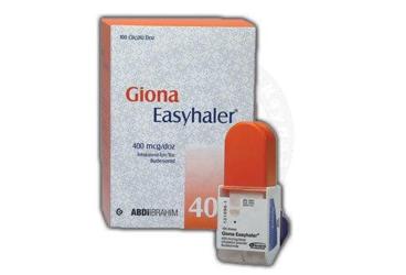 GIONA EASYHALER 400 MCG 100 DOZ INHALASYON TOZU