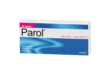 PAROL 500 MG 20 TABLET