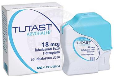 TUTAST ARVOHALER 18 MCG INHALASYON TOZU (60 INHALASYON DOZU, 1 INHALASYON CIHAZI)
