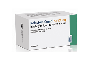 ROLASTYM COMBI 12/400 MCG INHALASYON ICIN TOZ ICEREN 60 KAPSUL