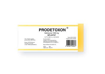 PRODETOXONE 1000 MG 1 IMPLANT PELLET