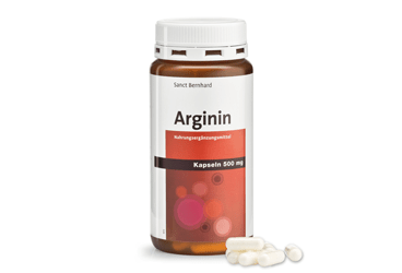 ARGININ 500 MG 250 CAPSULES