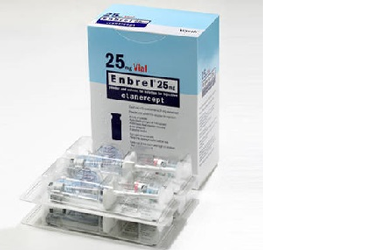 ENBREL 25 MG/FLAKON  4 FLAKON