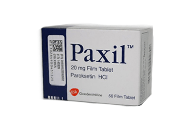PAXIL 20 MG 56 TABLET