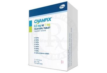 CHAMPIX 0,5 MG 11 + 1 MG 98 FILM KAPLI TABLET