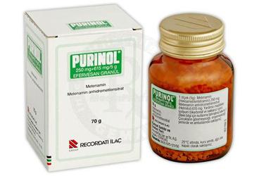 PURINOL EFERVESAN  70 GR GRANUL