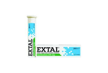EXTAL 200 MG 20 EFFERVESAN TABLET