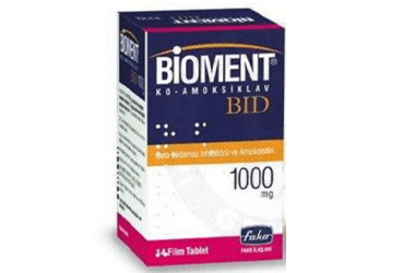BIOMENT-BID 1000 MG 14 FILM TABLET