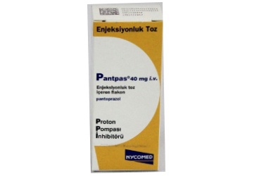 PANTPAS 40 MG IV ENJEKSIYONLUK TOZ ICEREN FLAKON