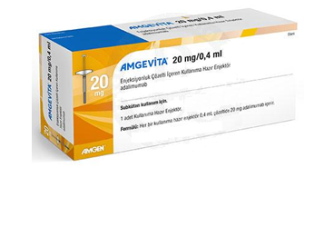 AMGEVITA 20 MG/0,4 ML ENJEKSIYONLUK COZELTI ICEREN KULLANIMA HAZIR ENJEKTOR (1 ADET)