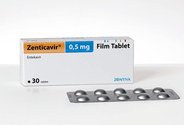 ZENTICAVIR 0,5 MG 30 FILM TABLET