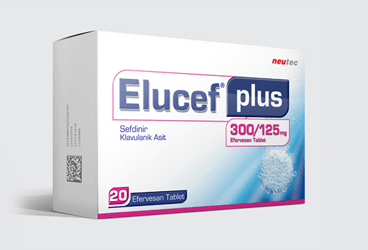 ELUCEF PLUS 300/125 MG 20 EFERVESAN TABLET