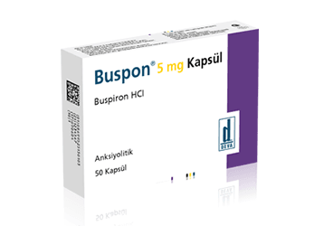 BUSPON  5 MG 50 KAPSUL
