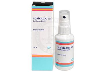 TOPIKAZOL %1 DERI SPREYI, COZELTI