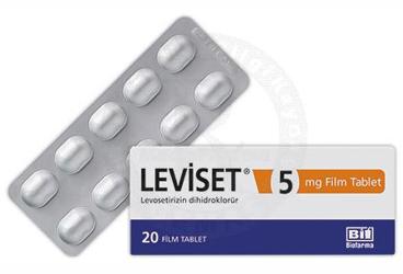 LEVISET 5 MG 20 FILM TABLET