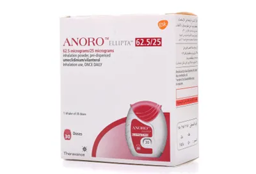 ANORO ELLIPTA 62,5/25 MCG KULLANIMA HAZIR INHALASYON TOZU, 30 DOZ
