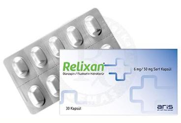 RELIXAN 6 MG/50 MG SERT KAPSUL