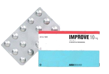 IMPROVE 10 MG 84 FILM TABLET