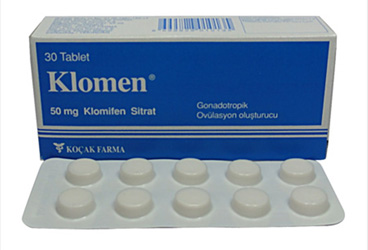 KLOMEN 50 MG 10 TABLET