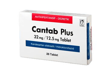 CANTAB PLUS 32 MG/12,5 MG 28 TABLET