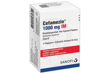 CEFAMEZIN IM 1000 MG 1 FLAKON