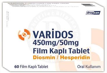 VARIDOS 450 MG/50 MG FILM KAPLI TABLET