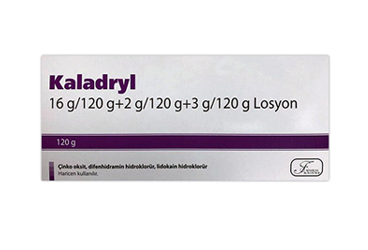 KALADRYL 16 G/120 G + 2 G/120 G + 3 G/120 G LOSYON