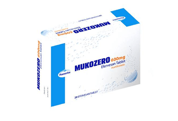 MUKOZERO 600 MG 20 EFERVESAN TABLET