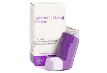 SERETIDE 125 MCG + 25 MCG INHALER (120 DOZ)